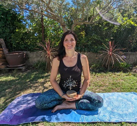Vanina d'Andréa cours de yoga hata collectif ou en séance particulière